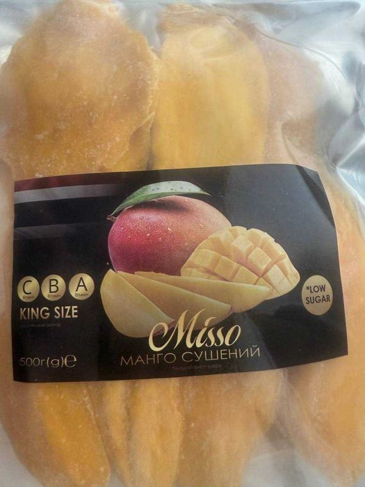 Манго сушеное Misso Манго сушене Misso Тайландське