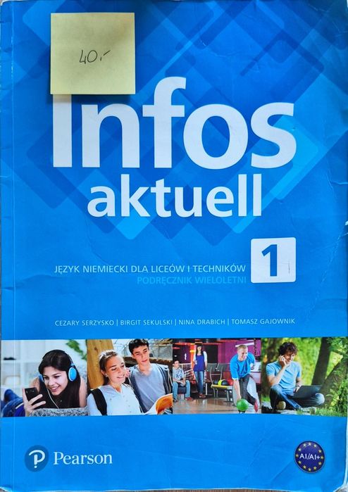 Infos actuell podręcznik j.niemiecki kl1
