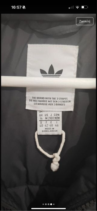 kurtka zimowa adidas