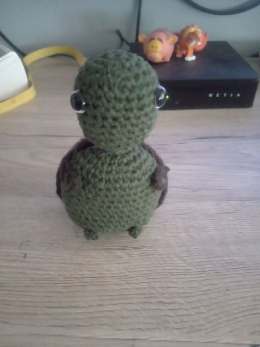 Żółw na szydełku