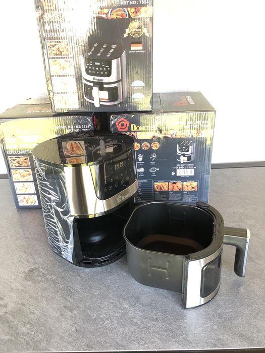 аерогриль аерофритюрница  мультипіч фритюрниця аерогріль Domotec 2тени