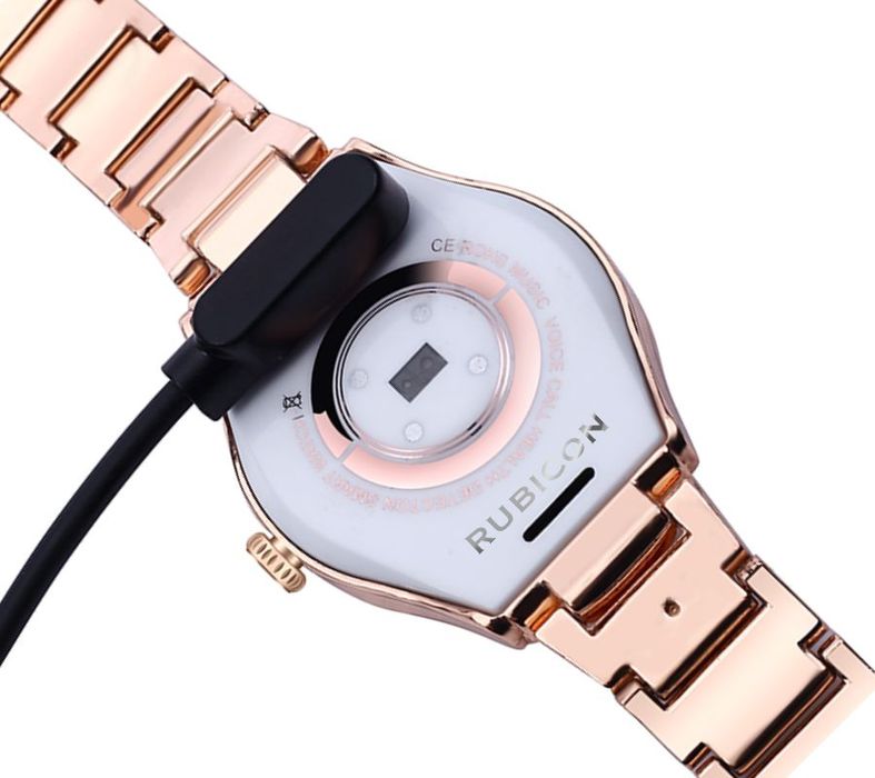smartwatch damski rubicon rnce82 różowy