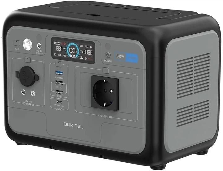 Зарядна станція Oukitel P800, 800w, 512 Wh