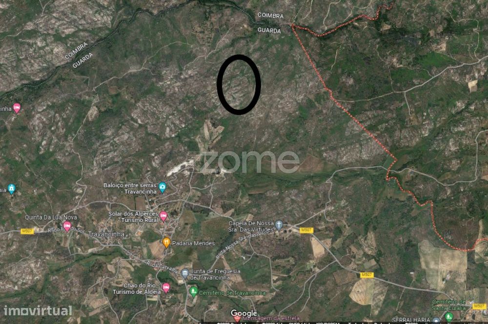 Terreno 10.020m2 em Travancinha - Seia — Travancinha, Guarda