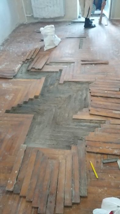 Циклевка паркета и деревянных полов