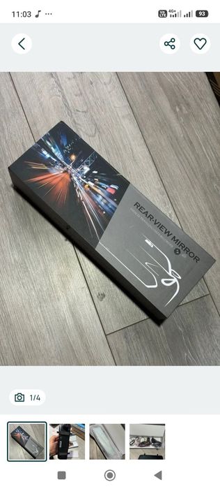 Автомобільний відеореєстратор в вигляді дзеркала