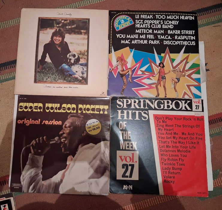 Discos vinil antigos