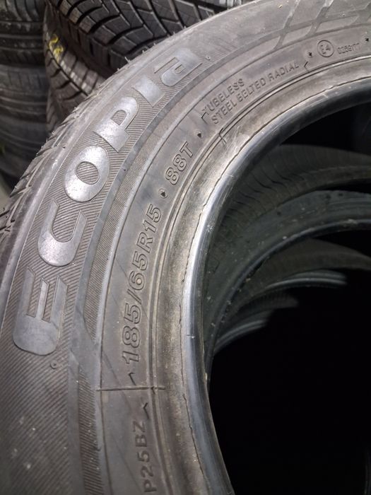 185/65 15 Bridgestone Ecopia EP 25 шини б/у літо Комплект