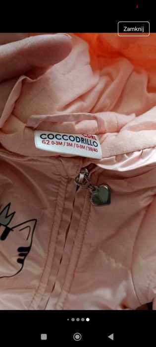 Nowy kombinezon zimowy coccodrillo