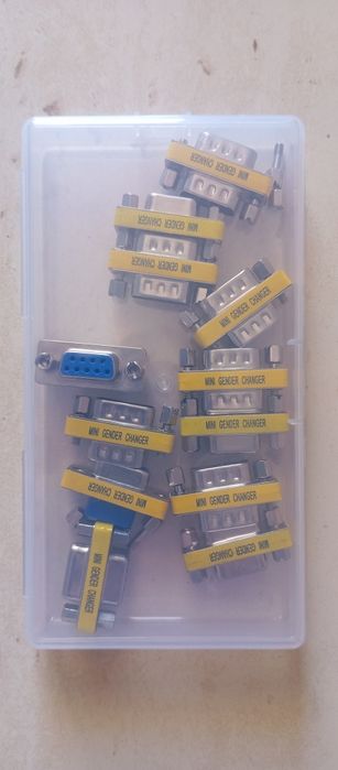 Adaptadores DB 9 macho e fêmea