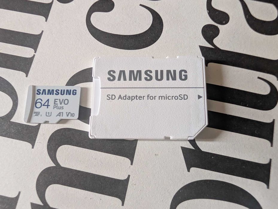 Cartão micro SD Samsung 64gb novo