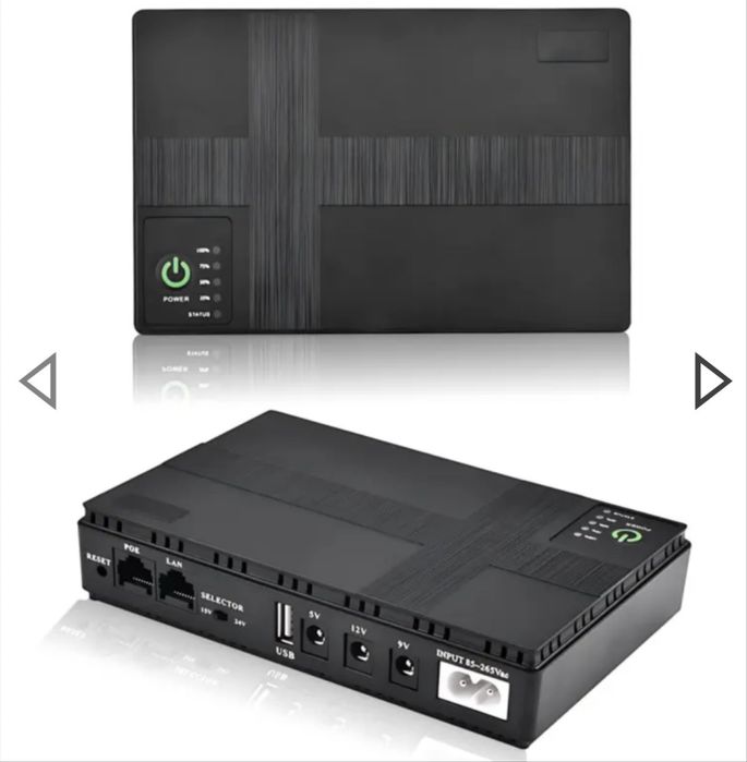 Джерело безперебійного живлення для роутера DC UPS DC1018P 18W 10400mAh . Джерело безперебійного живлення DC1018P