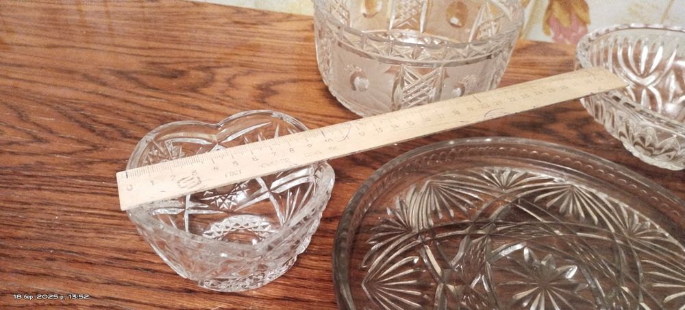 Кришталеві  вази