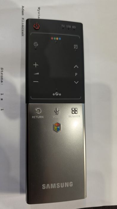 Pilot samsung oryginał dotykowy