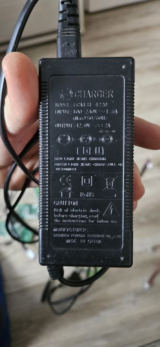 Części do deski hoverboard, zasilacz