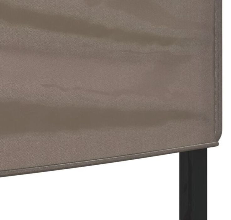 Składany namiot imprezowy taupe 3x3 m