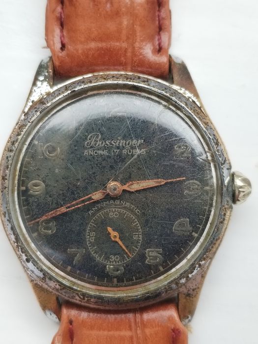 Часы наручные Bossinoer , Швейцарии. Старые. На ходу.