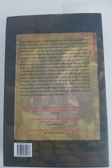 Livro "O Terror"-A Guerra Civil na Revolução Francesa de David Andress