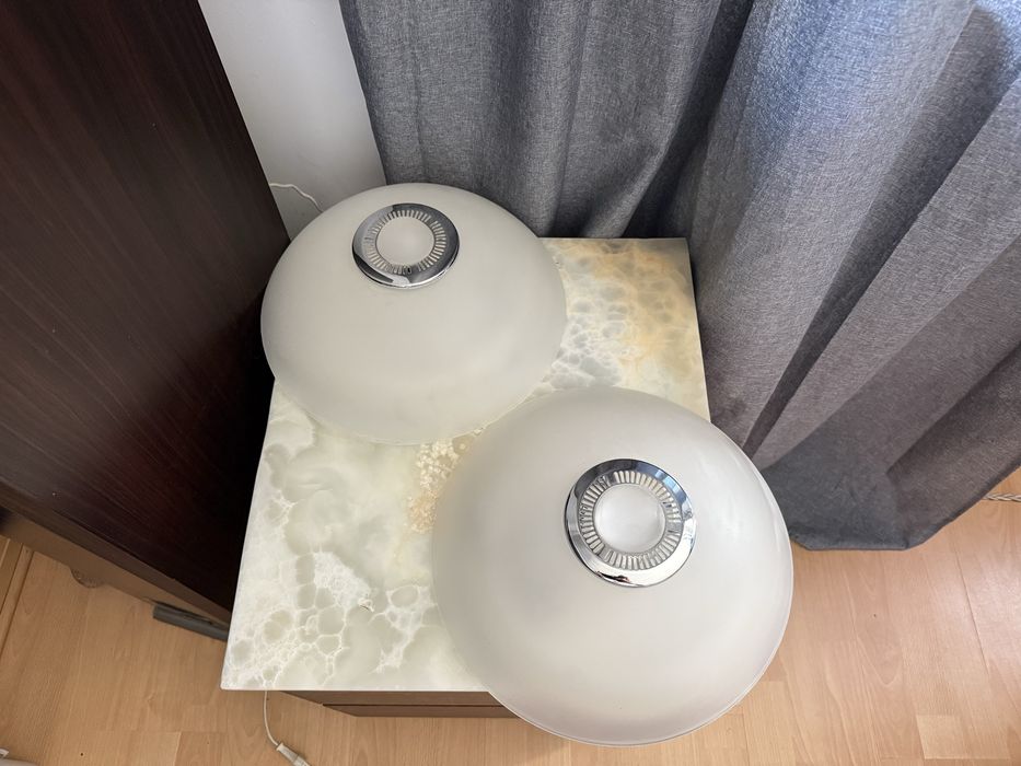 Lampy sufifowe 2x | biala | 30 Cm | plafon | zasilacz