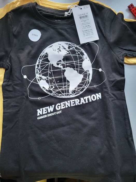 2 sztuki tshirtów, Name it, rozmiar 122-128, nowe