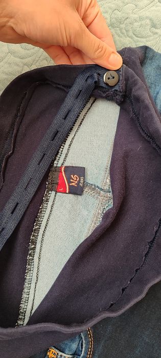 Джинси для вагітних, стрейч, L