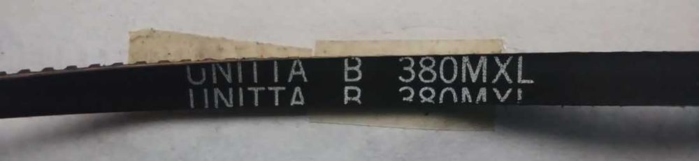 Універсальний ремінь приводу Unitta B380 MXL 527 J 090