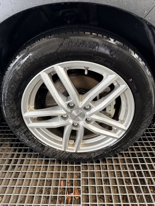 Jantes DEZENT TZ (CINZA, PRATEADO) 7.5X17