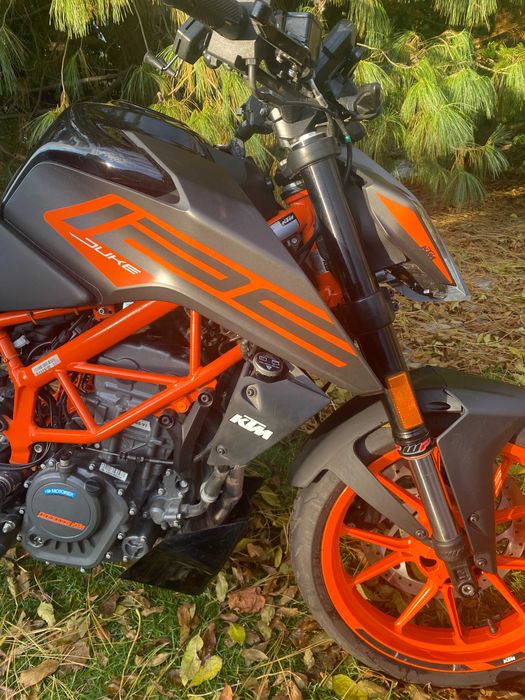 Ktm duke 125  2021r NISKI PRZEBIEG