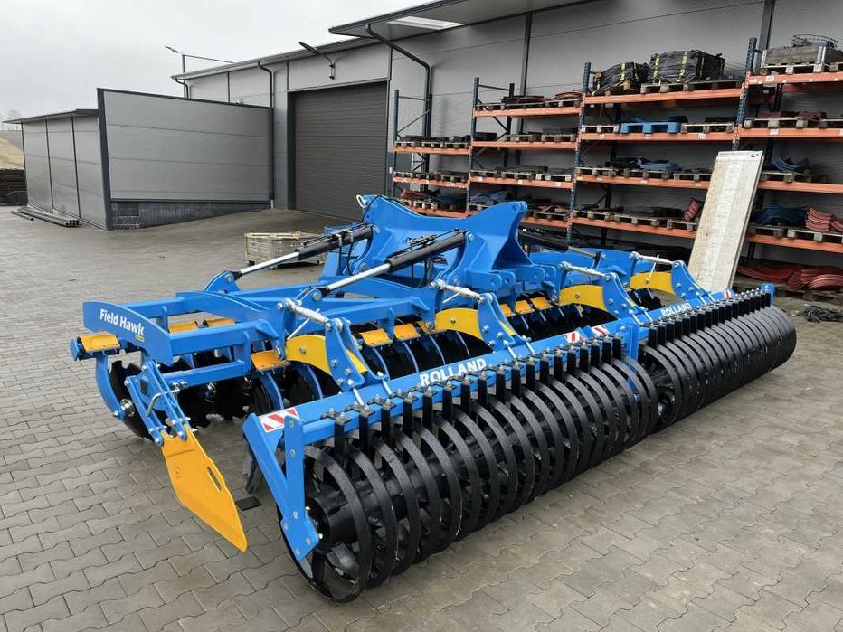 Brona talerzowa hydrauliczna ROLLAND Filed Hawk 5m BH talerzówka