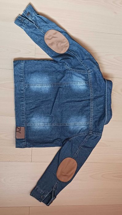 Casaco de ganga com capuz para criança - 5 a 6 anos