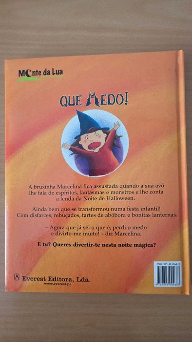 Livro infantojuvenil "Marcelina e a Noite de Halloween" de Christel Desmoinaux