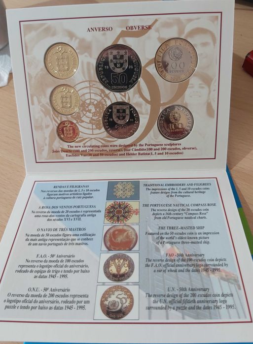 Coleção anual moedas BNC, Série de 1995