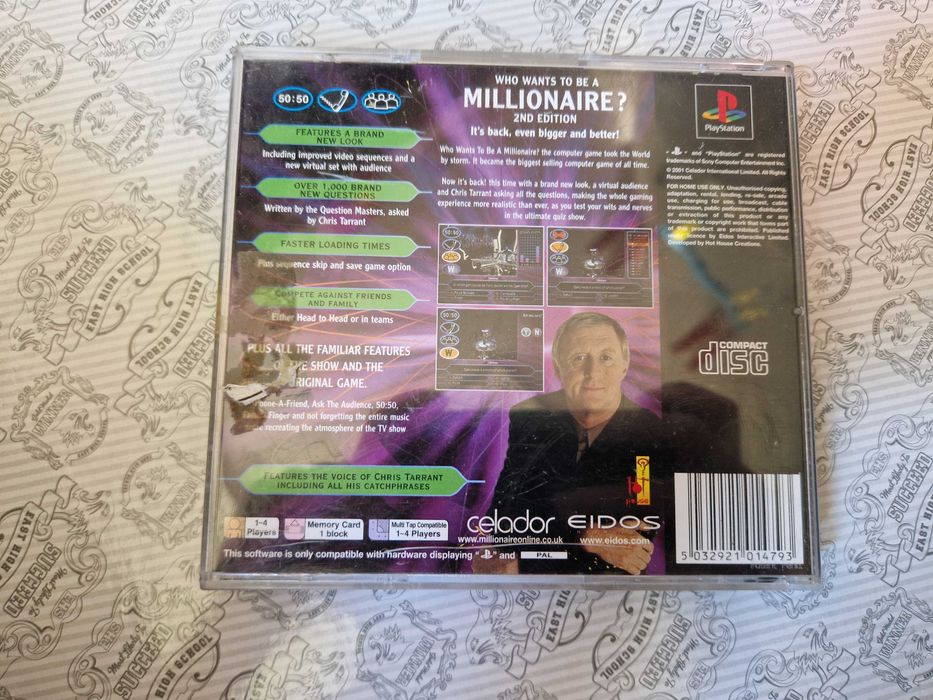 Who Wants To Be a Millionaire? 2nd Edition PS1 [ENG]