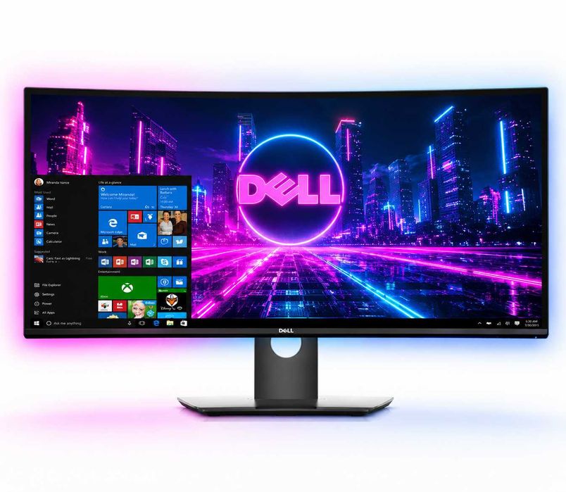 Monitor Dell UltraSharp U3417W 34" LED IPS UWQHD 21:9 zakrzywiony