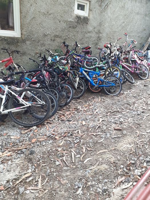 Lote de bicicletas