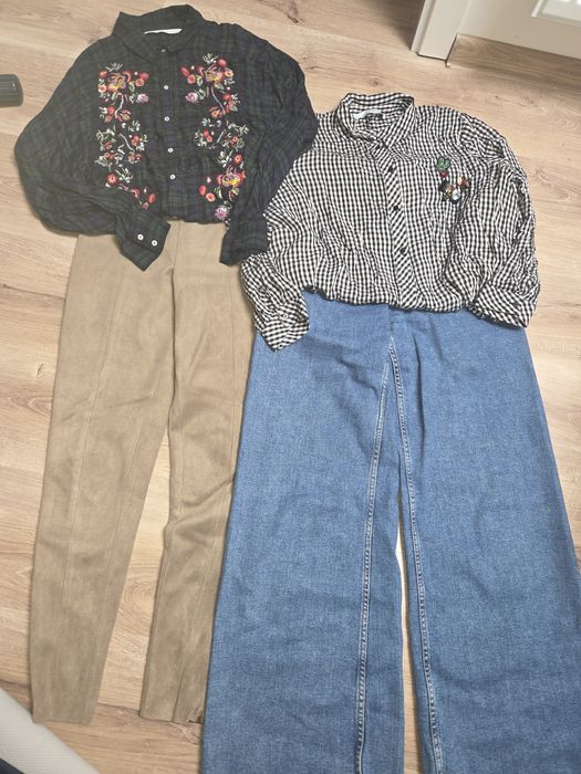 Zestaw paka ubrań  Zara S 36 GRATIS