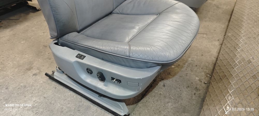 Fotele BMW E38 E39 komforty skóra nappa  masaż