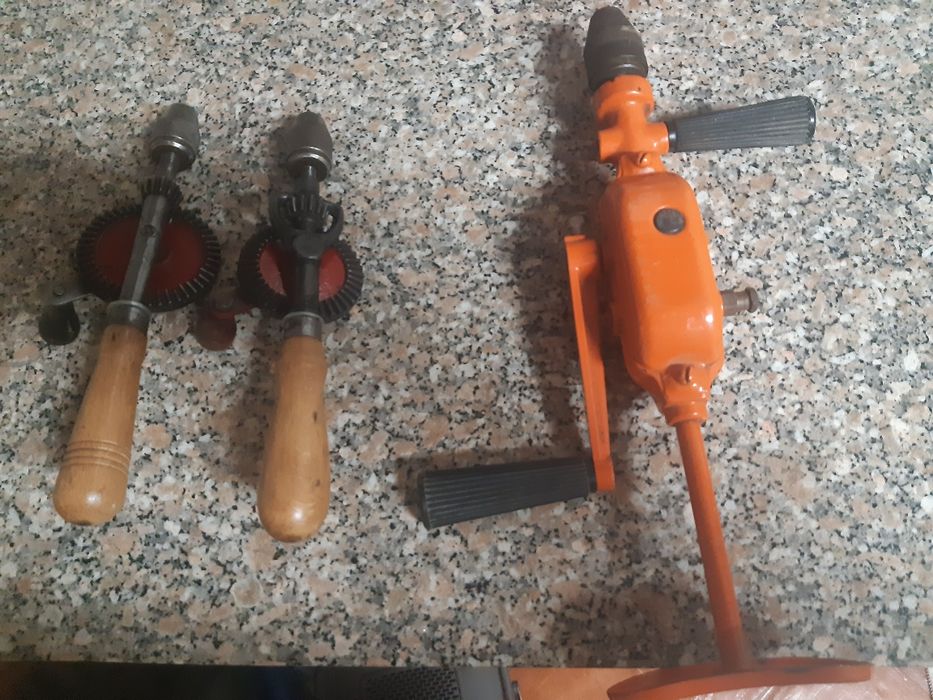 berbequins manuais restaurados