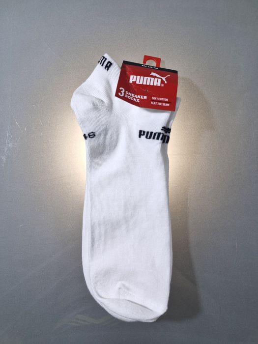 Puma Skarpetki Sportowe 3-Pak Stopki Męskie Rozmiar 43-46