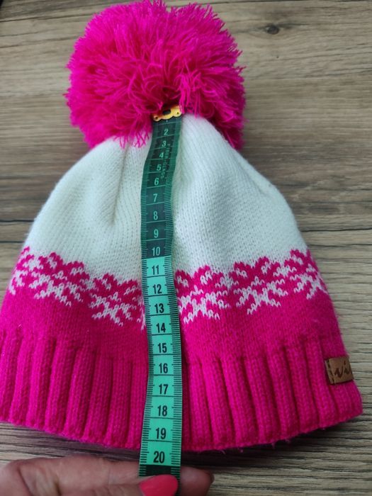 Czapka zimowa dla dziewczynki 110-116 r