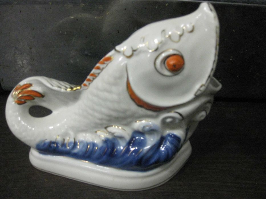 Фарфор Рыбка ретро
