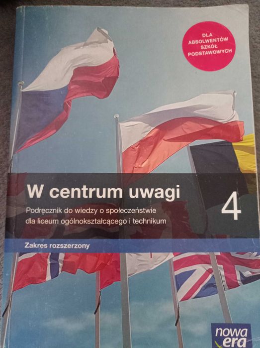 Podręcznik do WoS klasa 4 liceum i technikum.