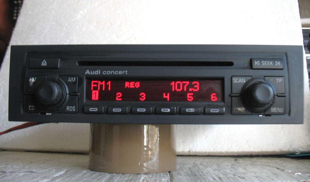 Radio Concert Audi A3 8p sprawne z kodem