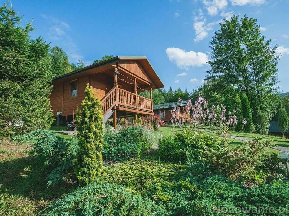 Noclegi Bieszczady Domki przy lesie Bukowiec 67 nad J. Solińskim, Bon.