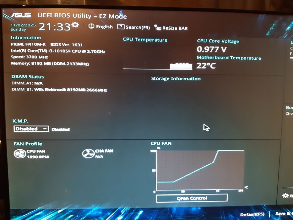 Комплект s1200 Intel Core i3-10105f+ MB Asus Prime H410M-K s1200