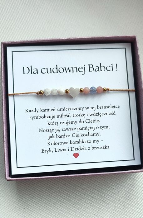 Bransoletka na Dzień Babci