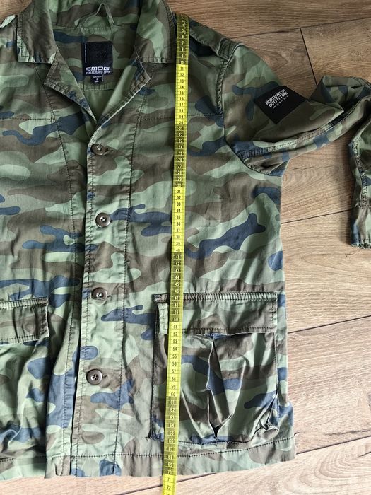 Męska lekka kurta w stylu moro, Smog, S, Stan bardzo dobry