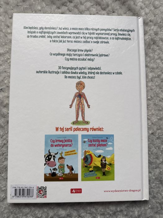 Książka dla dzieci Skąd lekarz wie, jak leczyć?