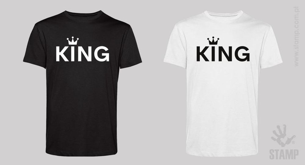 T-shirts da marca King vários tamanhos