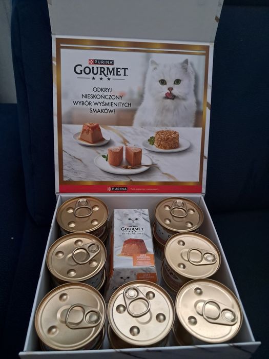 Zestaw dla kota Gourmet